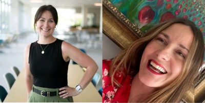 Stephanie and Lara Maine Lean Conference