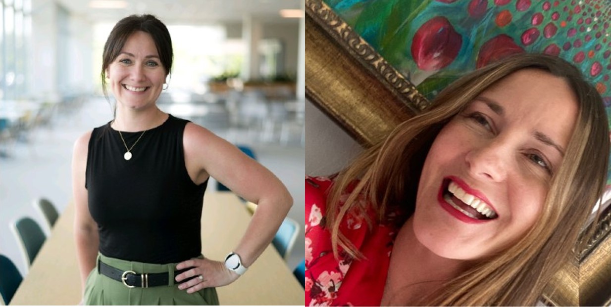 Stephanie and Lara Maine Lean Conference